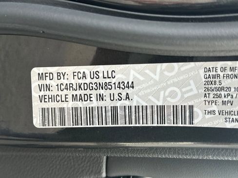 Used 2022 Jeep Grand Cherokee L Overland w/ Advanced Protech Group III image 29