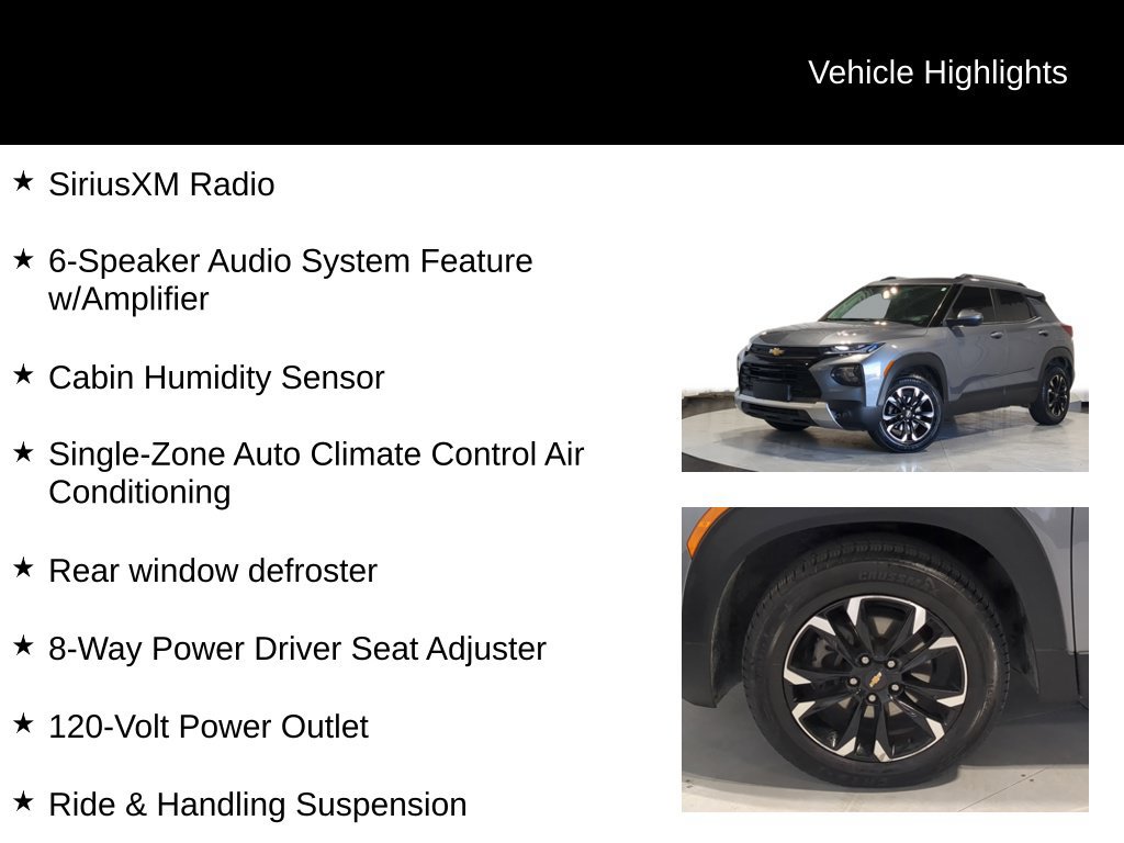 Used 2021 Chevrolet TrailBlazer LT w/ Convenience Package AWD/4WD image 19