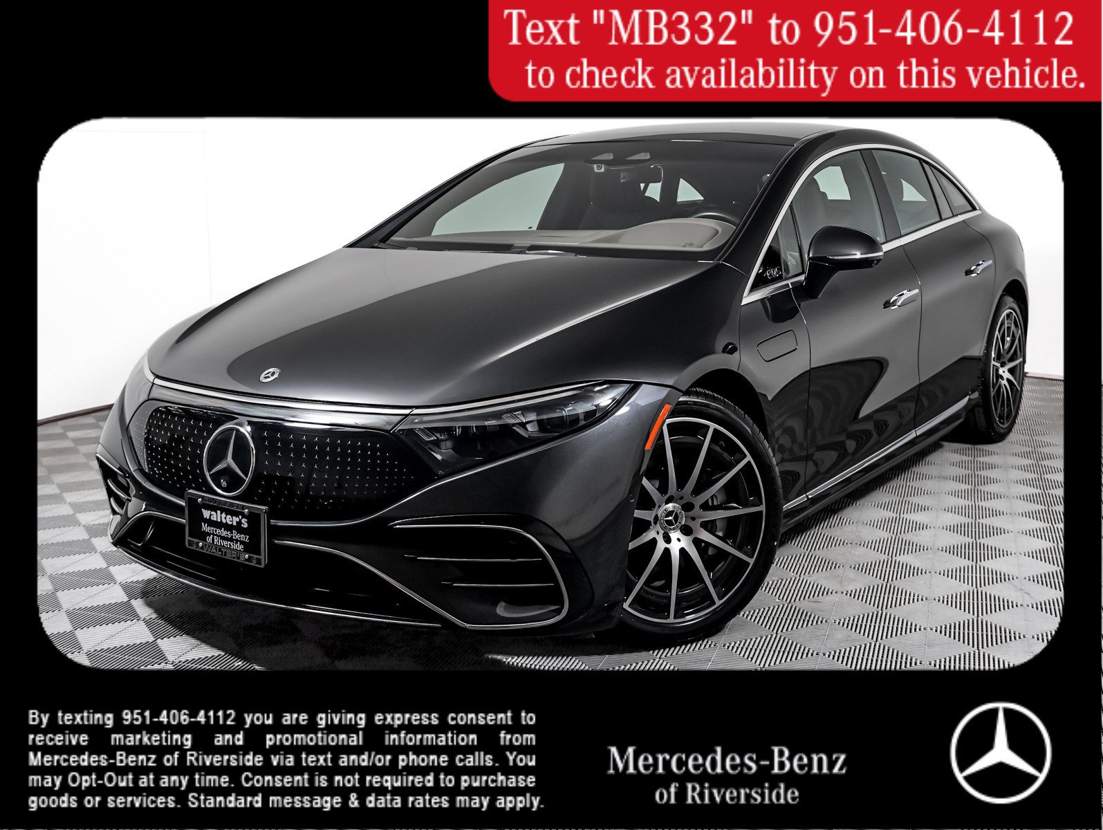 Certified 2023 Mercedes-Benz EQS 580 4MATIC Sedan image 1