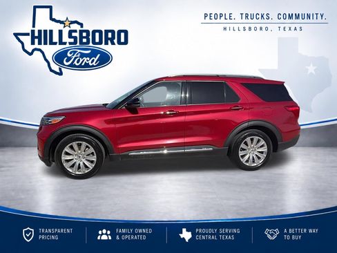 Certified 2023 Ford Explorer Limited w/ Limited Technology Package RWD image 8