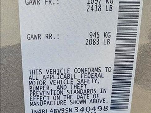Certified 2025 Nissan Altima 2.5 S FWD image 15