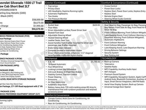 Certified 2024 Chevrolet Silverado 1500 LT Trail Boss w/ LT Trail Boss Premium Package AWD/4WD image 4