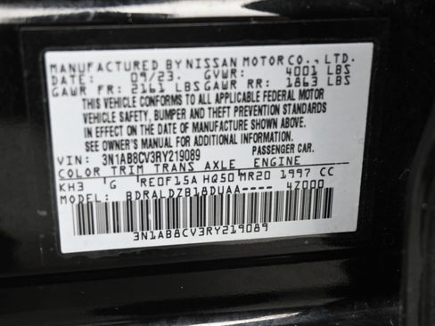 Certified 2024 Nissan Sentra SV w/ All-Weather Package image 10