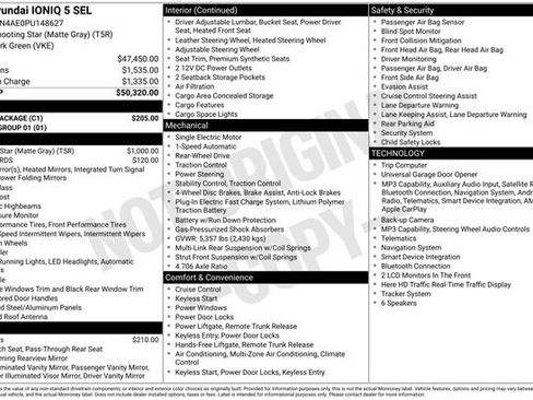 Used 2023 Hyundai Ioniq 5 SEL w/ Cargo Package RWD image 3