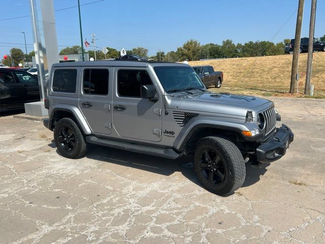 Used 2021 Jeep Wrangler Unlimited Sahara AWD/4WD image 2