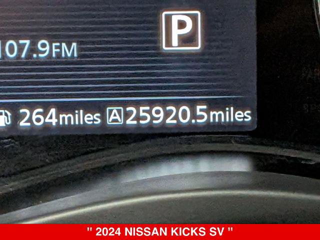 Certified 2024 Nissan Kicks SV FWD image 20