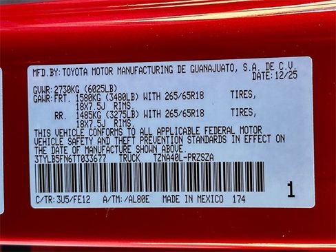 New 2026 Toyota Tacoma TRD Sport image 22