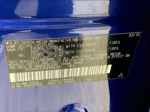 Used 2015 Toyota RAV4 Limited w/ Technology Package image 32