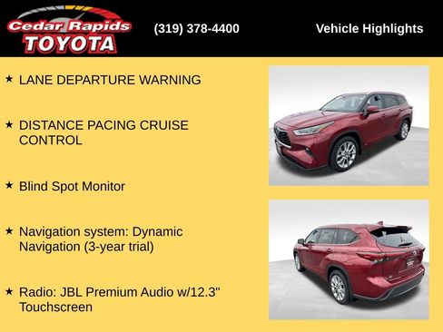 Used 2022 Toyota Highlander Limited image 29