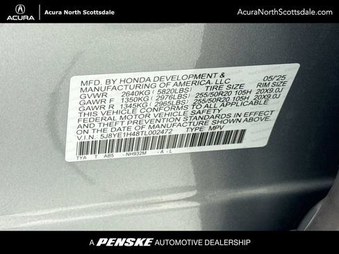 Certified 2026 Acura MDX SH-AWD w/ Technology Package image 35