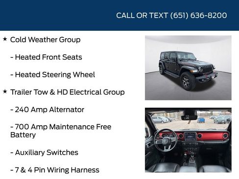 Used 2021 Jeep Wrangler Unlimited Rubicon AWD/4WD image 10