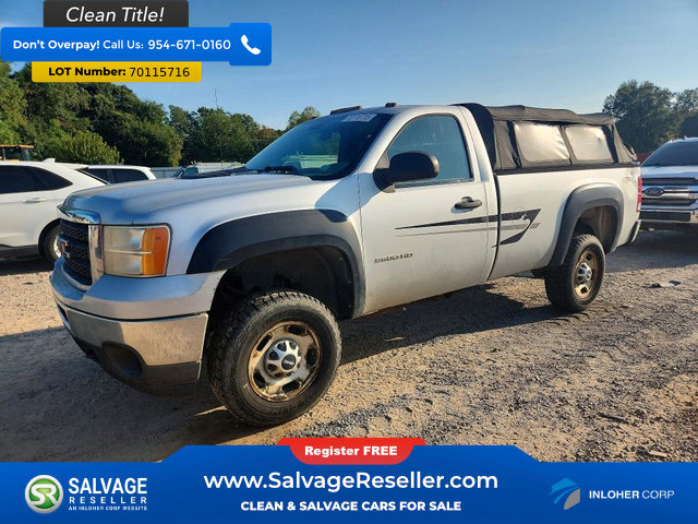 Used 2011 GMC Sierra 2500 W/T AWD/4WD image 1