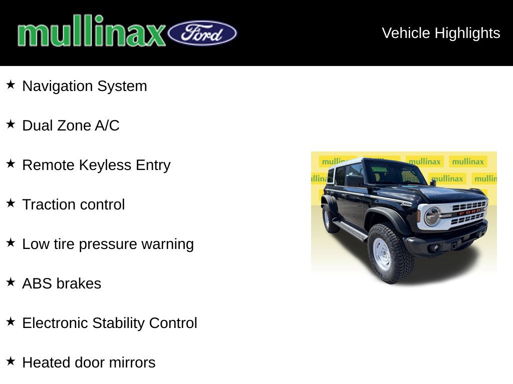 New 2026 Ford Bronco Heritage Edition AWD/4WD image 15