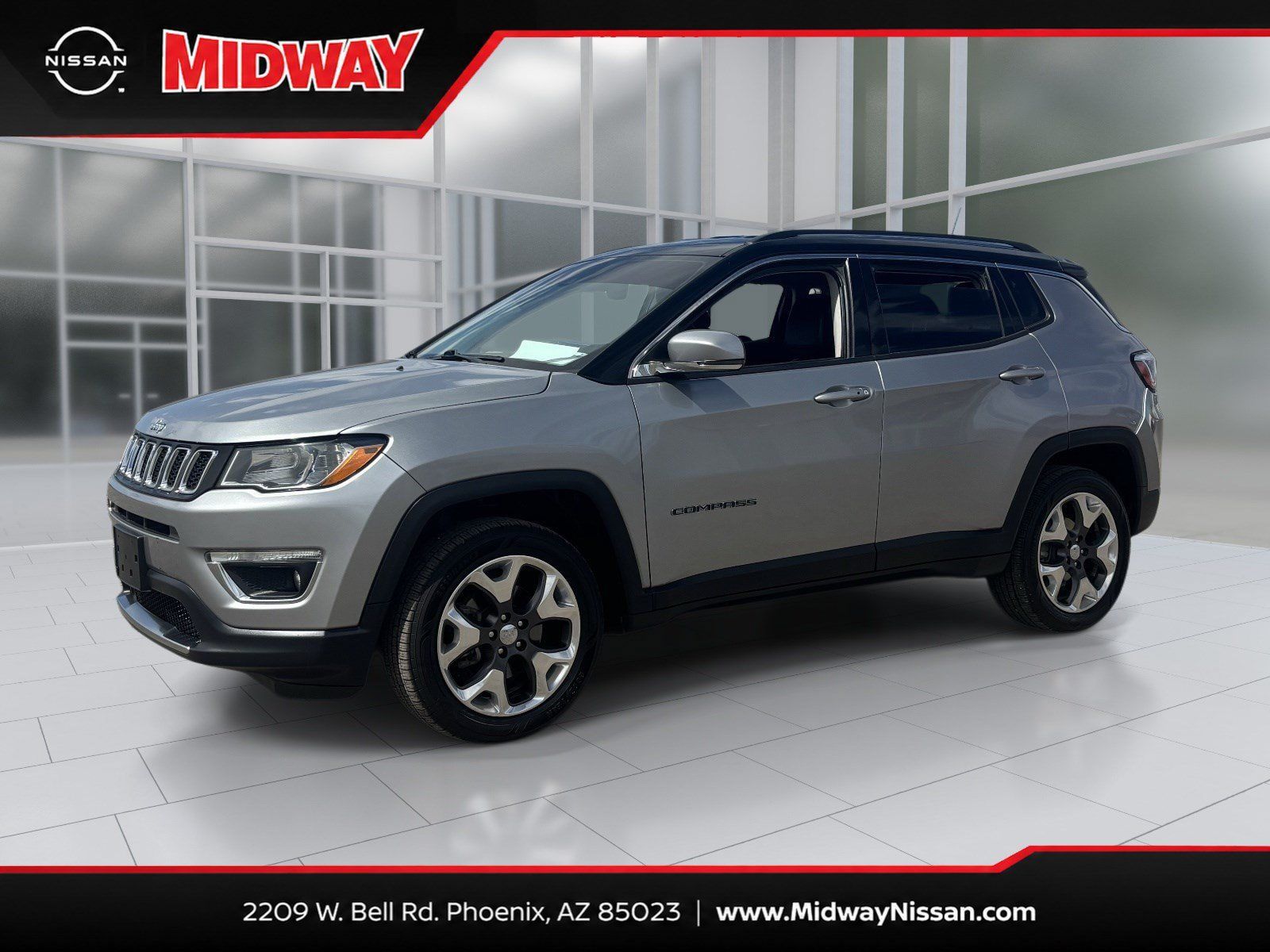 Used 2021 Jeep Compass Limited AWD/4WD image 1