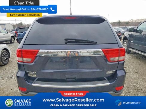 Used 2011 Jeep Grand Cherokee Limited w/ Luxury Group II image 4