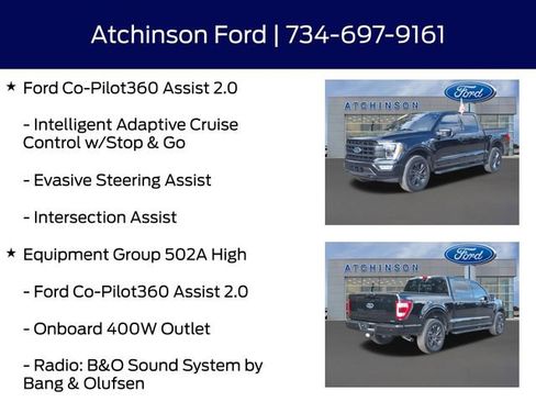 Certified 2021 Ford F150 Lariat w/ Equipment Group 502A High image 16