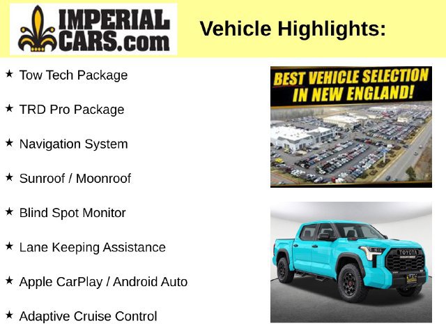 Certified 2026 Toyota Tundra TRD Pro w/ Tow Tech Package AWD/4WD image 3