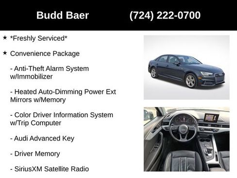Used 2018 Audi A4 2.0T Premium w/ Convenience Package image 7