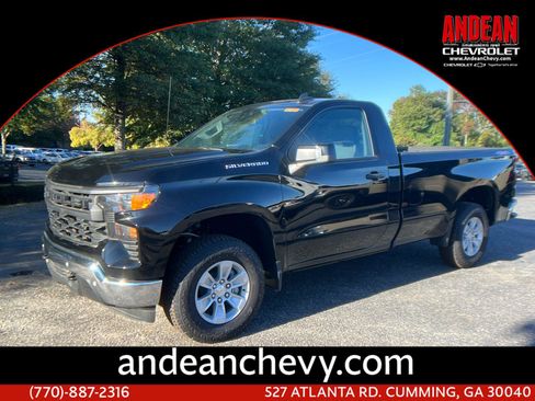 New 2025 Chevrolet Silverado 1500 W/T w/ WT Safety Package AWD/4WD image 1