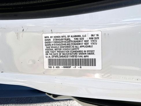 Used 2016 Honda Odyssey EX-L image 35