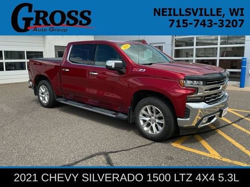 Used 2021 Chevrolet Silverado 1500 LTZ AWD/4WD image 1