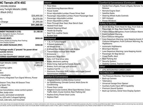 Certified 2024 GMC Terrain AT4 w/ Infotainment Package II image 13