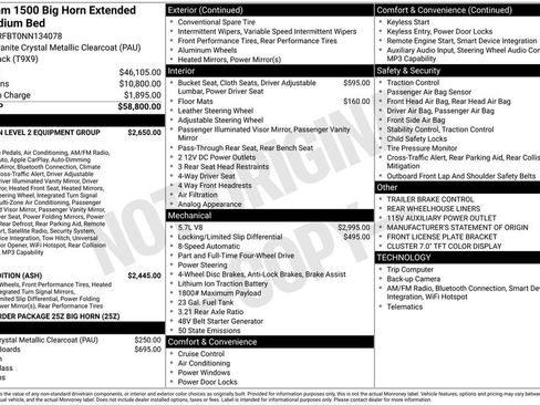 Used 2022 RAM 1500 Big Horn AWD/4WD image 3