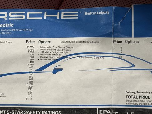 Used 2025 Porsche Macan 4S Electric AWD/4WD image 65