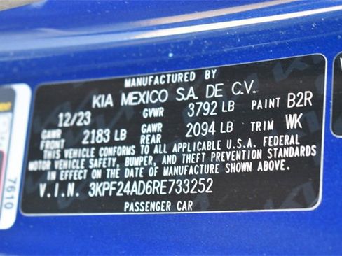 Certified 2024 Kia Forte LXS image 31