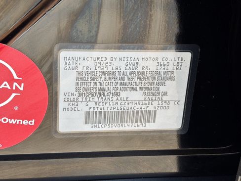 Certified 2024 Nissan Kicks SR FWD image 32