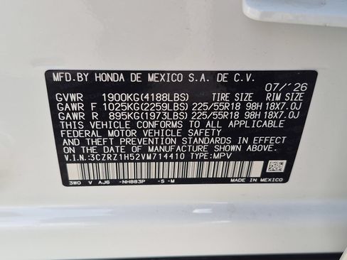 New 2027 Honda HR-V Sport image 16