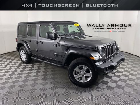Used 2022 Jeep Wrangler Unlimited Sport image 1