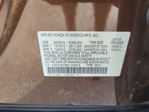 Used 2019 Acura MDX FWD image 21