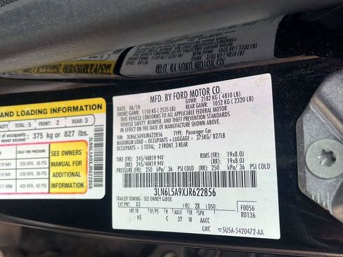 Used 2018 Lincoln MKZ Premiere w/ Magnetic Appearance Package FWD image 14
