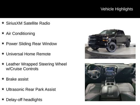 Used 2018 Chevrolet Silverado 1500 LT w/ True North Edition AWD/4WD image 13