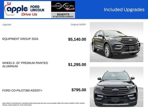 Used 2020 Ford Explorer XLT w/ Equipment Group 202A AWD/4WD image 4