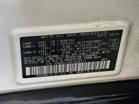 Used 2014 Subaru Outback 2.5i Limited AWD/4WD image 12