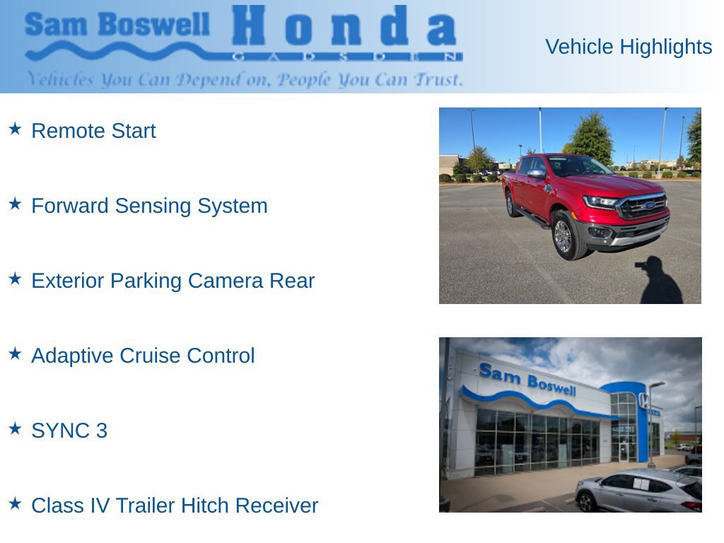 Used 2021 Ford Ranger Lariat w/ Equipment Group 501A High RWD image 7