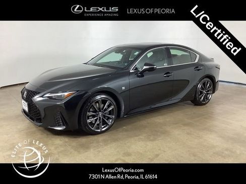 Certified 2025 Lexus IS 350 F Sport w/ Navigation Package AWD/4WD image 1