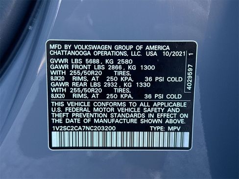 Used 2022 Volkswagen Atlas Cross Sport SEL R-Line image 27