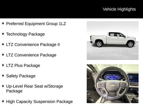 Certified 2023 Chevrolet Silverado 1500 LTZ w/ Technology Package image 17