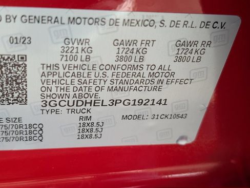 Used 2023 Chevrolet Silverado 1500 ZR2 w/ Technology Package AWD/4WD image 28