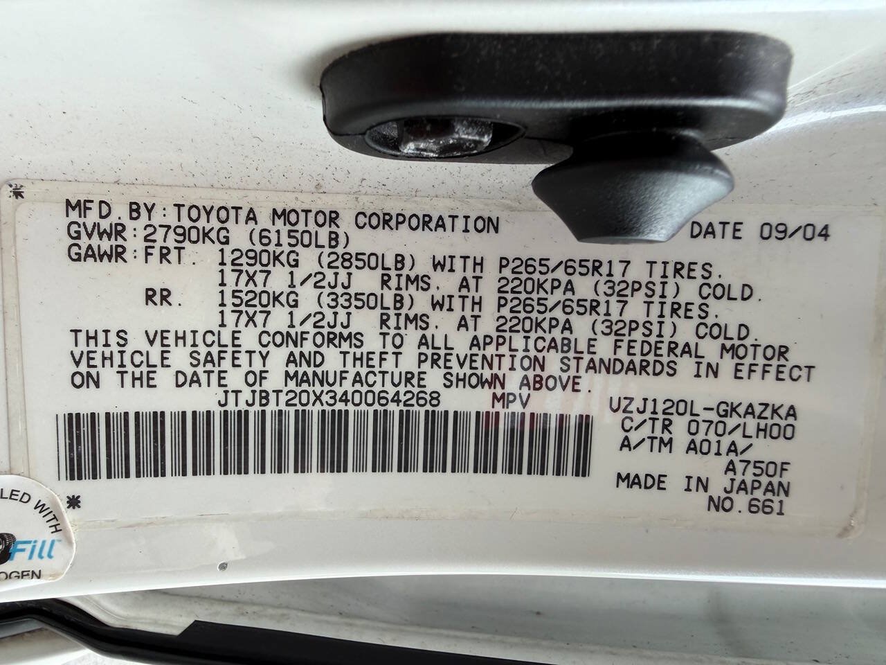 Used 2004 Lexus GX 470 AWD/4WD image 23