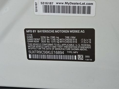 Used 2019 BMW X3 xDrive30i w/ Driving Assistance Package image 27