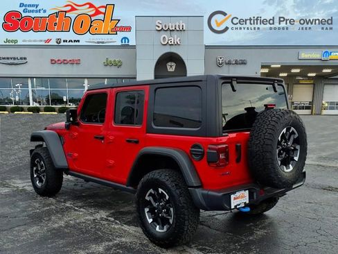 Certified 2025 Jeep Wrangler Unlimited Rubicon 4xe w/ Convenience Group AWD/4WD image 4