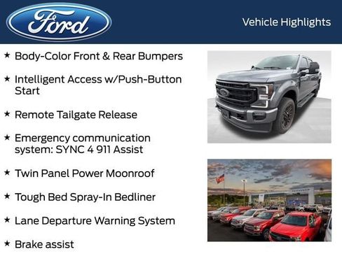 Used 2022 Ford F250 Lariat w/ Black Appearance Package AWD/4WD image 13