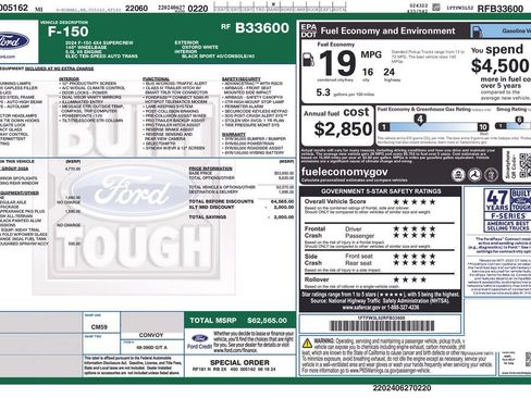 Certified 2024 Ford F150 XLT w/ Equipment Group 302A MID AWD/4WD image 28