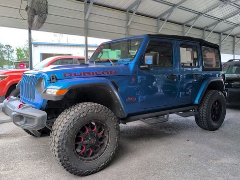 Used 2021 Jeep Wrangler Unlimited Rubicon w/ Cold Weather Group AWD/4WD image 1