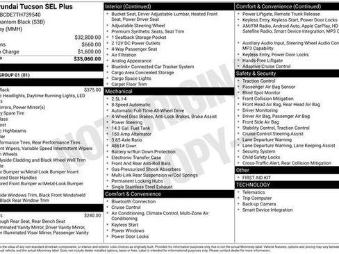 New 2026 Hyundai Tucson SEL Plus AWD/4WD image 24