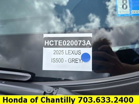 Used 2025 Lexus IS 500 w/ F-Sport Performance RWD image 37